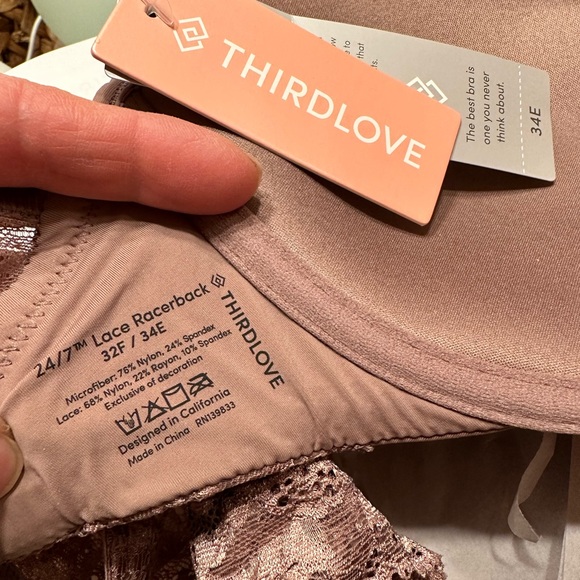 Razor back bralette - Picture 3 of 10